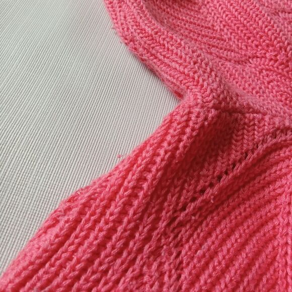 Charter Club Plus Size Pink La Botanique Pullover Tight Knit Sweater Women's 2X - Picture 11 of 14